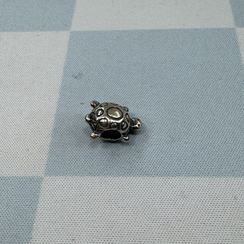 Pandora Sterling Silver Turtle Animal Charm - Picture 2 of 5